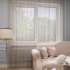 Тюль сетка латте 300х280 см Legrand с утяжелителем (58088713)