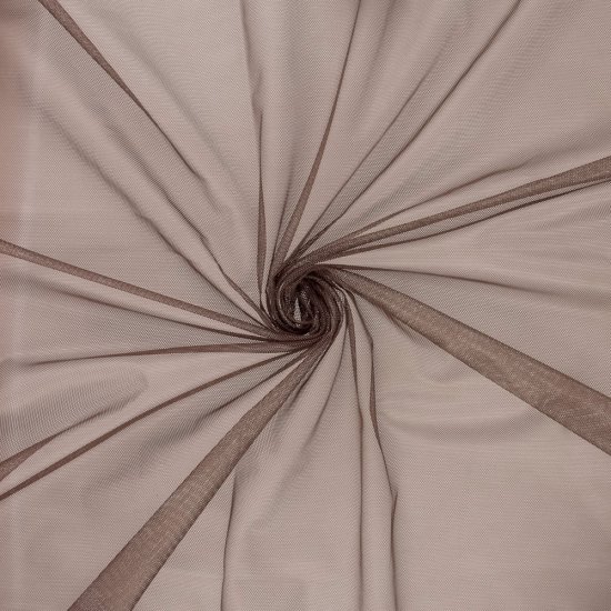 Тюль сетка шоколад 500х280 см Legrand с утяжелителем (58109821)