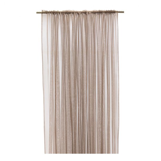 Тюль сетка шоколад 500х280 см Legrand с утяжелителем (58109821)