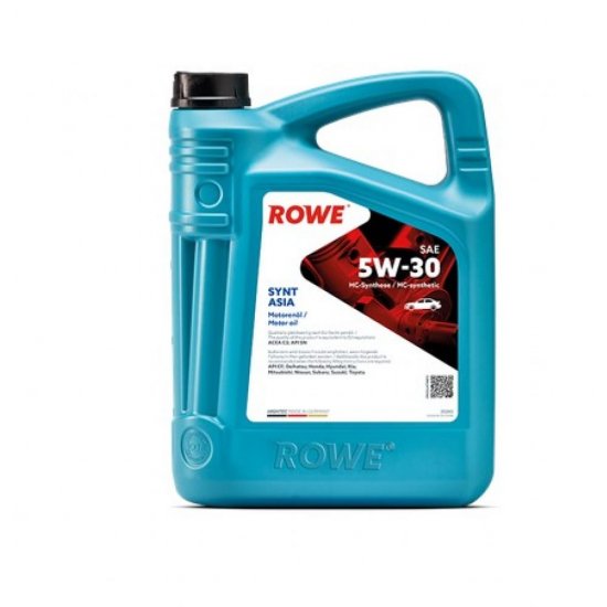 Моторное полусинтетическое масло Rowe HIGHTEC SYNT ASIA SAE 5W-30