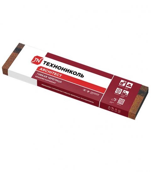 Черепица гибкая коньково-карнизная Шинглас аризона 12/20 пог.м