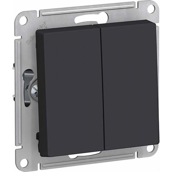 Двухклавишный переключатель Systeme Electric ATLASDESIGN