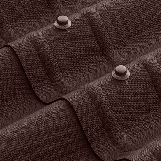 Лист волнистый Ондулин Smart коричневый 1,95х0,95 м 3 мм