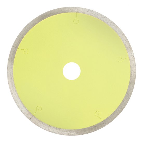 Диск алмазный по керамограниту Trio-Diamond Hot Pres 180x25,4x1,7 мм сплошной мокрый рез (UTW504)