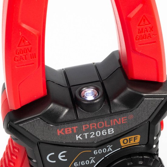 Клещи токовые КВТ ProLine KT 206B (79130)