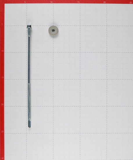 Саморезы для фасадных сэндвич-панелей оцинкованные 185x6.3 (50 шт.)