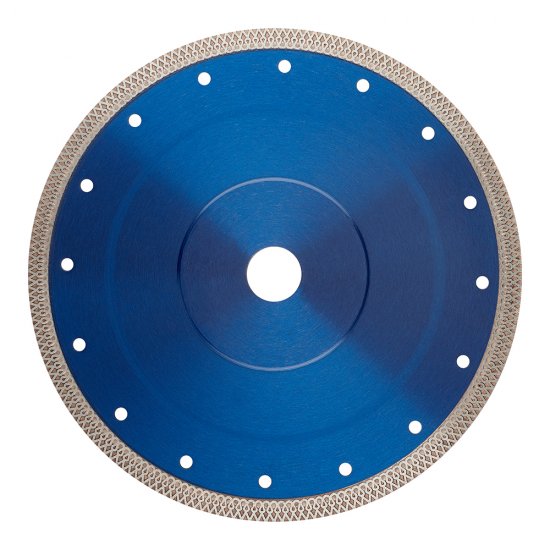 Диск алмазный по керамограниту Hilberg 230x25,4x2 мм турбо сухой рез (HM406)