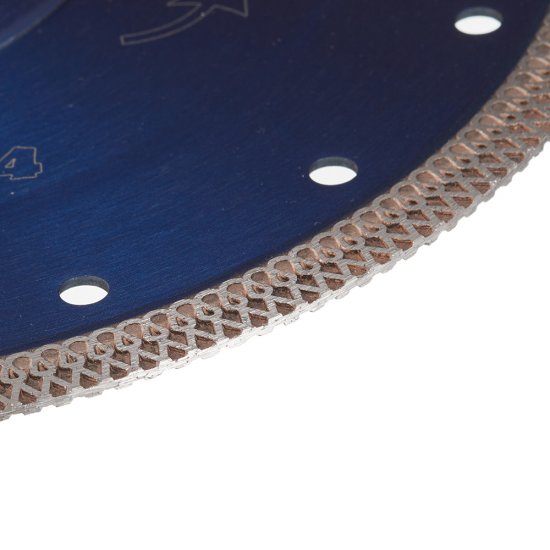 Диск алмазный по керамограниту Hilberg 230x25,4x2 мм турбо сухой рез (HM406)