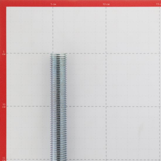 Шпилька резьбовая оцинкованная Hard-Fix М16x1000 мм DIN 975 усиленная