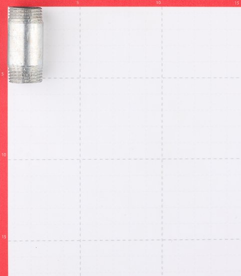 Бочонок 1/2 НР(ш) х 1/2 НР(ш) стальной оцинкованный