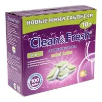 Таблетки для посудомоечных машин Clean&Fresh Cd13100m