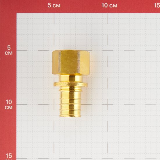Соединитель прямой Stout 25 мм х 3/4 ВР(г) латунный (SFA-0002-002534)