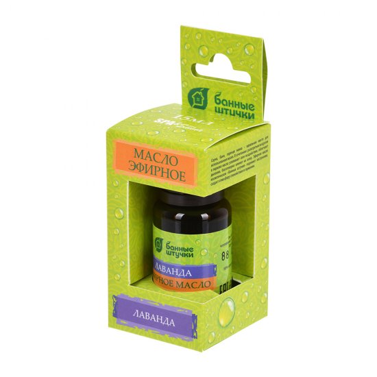 Эфирное масло для бани и сауны Банные штучки 15 мл лаванда (30021)