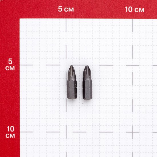 Бита Vira (554120) PH2 магнитная 25 мм (2 шт.)