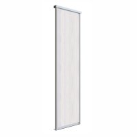 Дверь-купе 783x2452 мм ясень анкор светлый/серебро Elegant