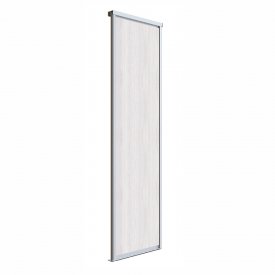 Дверь-купе 783x2452 мм ясень анкор светлый/серебро Elegant