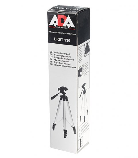 Штатив ADA Digit 130 (A00170) для нивелиров и фото/видео техники 1,3 м
