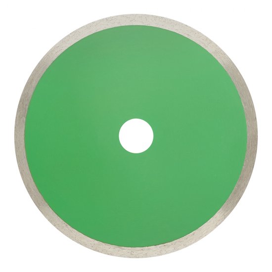 Диск алмазный по керамограниту Trio-Diamond Hot Pres 180x25,4x1,8 мм сплошной мокрый рез (EG354)