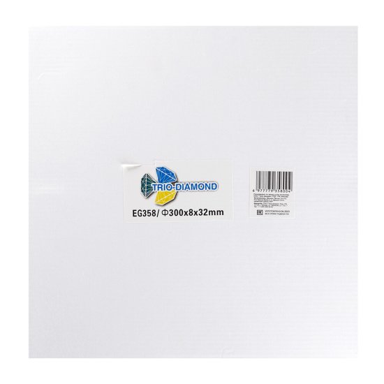 Диск алмазный по керамограниту Trio-Diamond Hot Pres 300x32x2,4 мм сплошной мокрый рез (EG358)