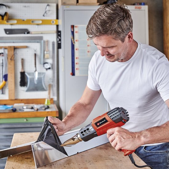 Фен строительный электрический Einhell TE-HA 2000E 2000 Вт (4520195)