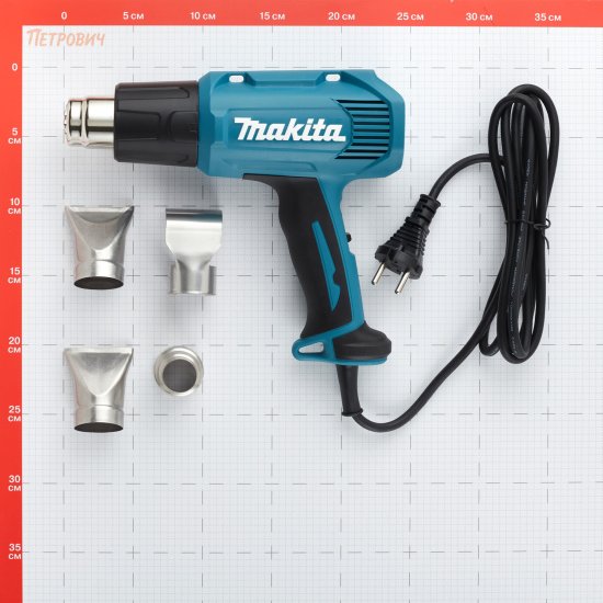 Фен строительный электрический Makita HG5030K 1600 Вт (6666910)