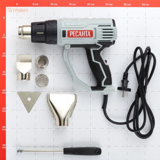 Фен строительный электрический Ресанта ФЭ-2000ЭК 2000 Вт (75/2/2)