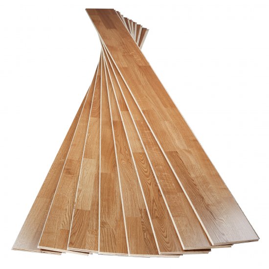 Паркетная доска Polarwood Classik 3G дуб орегон 3,41 кв.м 14 мм трехполосная