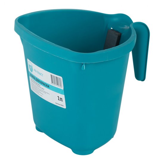 Ковш для красок РВ Пласт 1 л пластиковый с магнитом