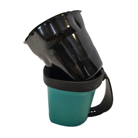 Ковш для красок РВ Пласт 1,5 л пластиковый с магнитом и фиксируемой ручкой