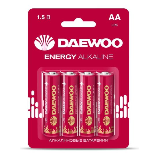 Алкалиновая батарейка DAEWOO ENERGY Alkaline 2021