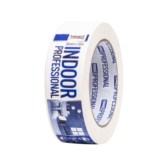 Лента малярная Beorol белая 36 мм 50 м