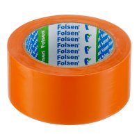 Лента малярная Folsen для наружных работ оранжевая 50 мм 33 м (0253350)
