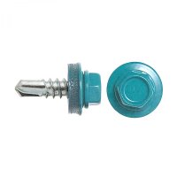 Кровельный саморез swfs 4.8х35 RAL-5021 250 шт.