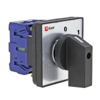 Переключатель кулачковый EKF PROxima ПК-1-13 32А 230 В 3NO IP20 2P черный (pk-1-13-32)