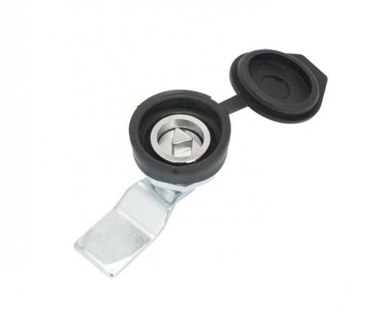 Накладка защитная EKF PROxima для замка d18 мм черная (20 шт.) (cover-1)