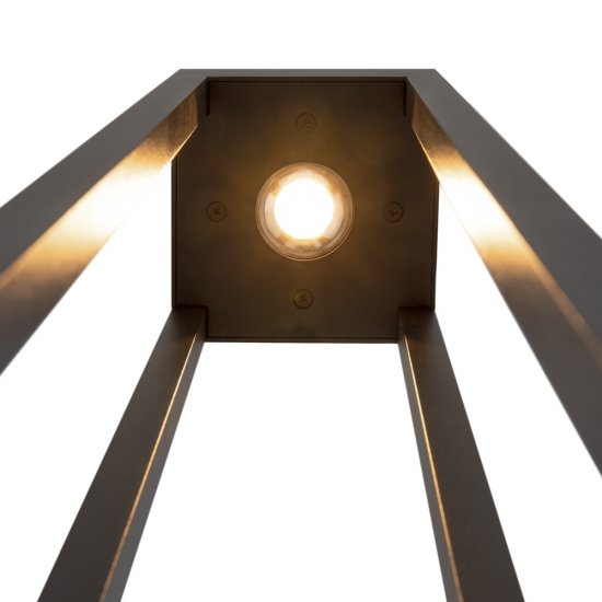 Светильник светодиодный садово-парковый Outdoor Elbe графит 1000 мм 3000К 10 Вт IP65 (O424FL-L10GF)