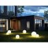 Светильник садово-парковый Outdoor Erda белый 490 мм E27 30 Вт IP54 (O594FL-01W1)