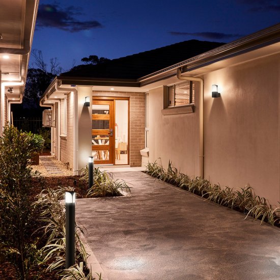 Светильник садово-парковый Outdoor Piccadilly черный 800 мм E27 23 Вт IP44 (O018FL-01B)