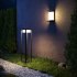 Светильник светодиодный садово-парковый Outdoor Baker Street черный 800 мм 3000К 10 Вт IP65 (O021FL-L10B3K)