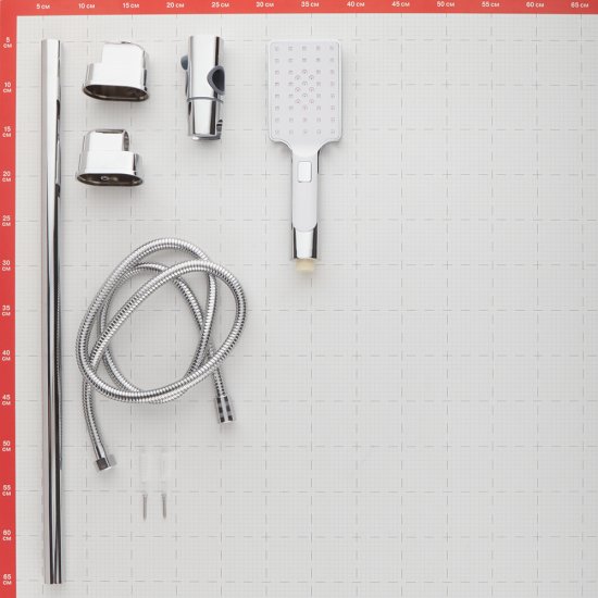 Душевой комплект Bliss с лейкой со стойкой хром (792832)