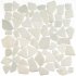 Мозаика Mir Mosaic Natural Paladium белая из натурального камня 305х305х7 мм матовая