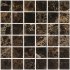Мозаика Mir Mosaic Natural Adriatica коричневая 01 из натурального камня 305х305х7 мм глянцевая