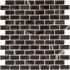 Мозаика Mir Mosaic Natural London коричневая из натурального камня 305х305х7 мм глянцевая
