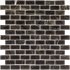 Мозаика Mir Mosaic Natural London коричневая из натурального камня 305х305х7 мм глянцевая