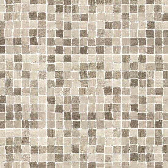 Мозаика Mir Mosaic Natural Paladium бежевая из натурального камня 305х305х7 мм матовая