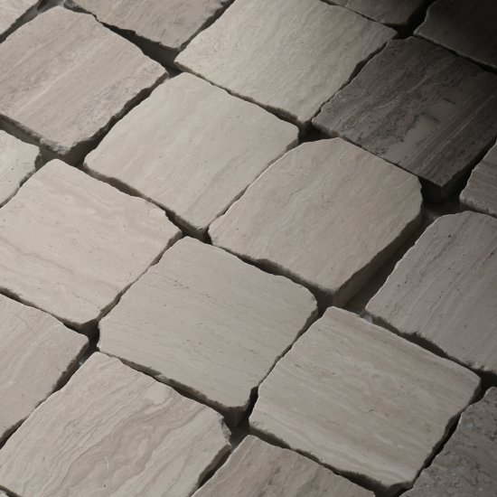 Мозаика Mir Mosaic Natural Paladium бежевая из натурального камня 305х305х7 мм матовая