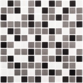 Мозаика Mir Mosaic Natural Color palette микс стеклянная 320х320х4 мм глянцевая