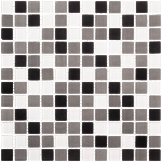 Мозаика Mir Mosaic Natural Color palette микс стеклянная 320х320х4 мм глянцевая