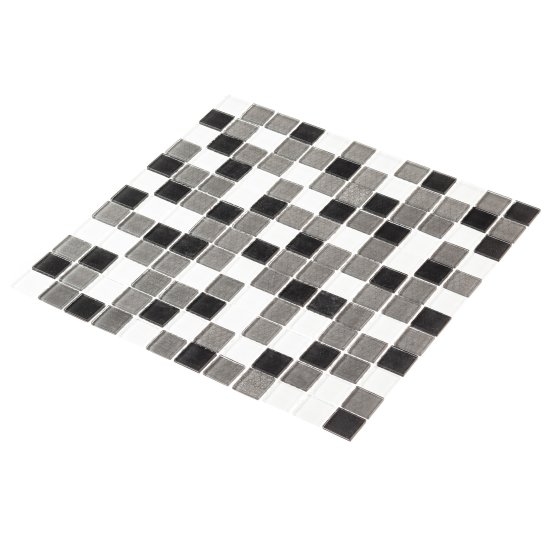 Мозаика Mir Mosaic Natural Color palette микс стеклянная 320х320х4 мм глянцевая