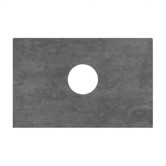 Столешница под раковину 63,8х47,5х1,9 см бетон монблан АСБ-Мебель Белмонти (11865)